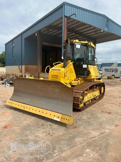 Front of used Komatsu Dozer